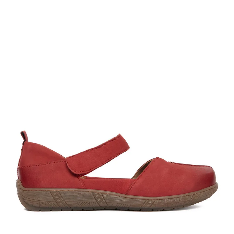 Μπαλαρίνες Go Soft CEO-WI23-COMFORT-06 Κόκκινο