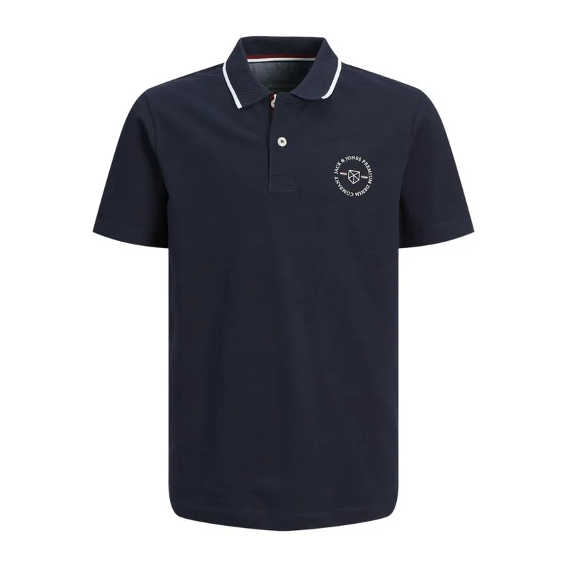 Μπλούζα πόλο αγόρι Jack & Jones-12254237-Seaborne