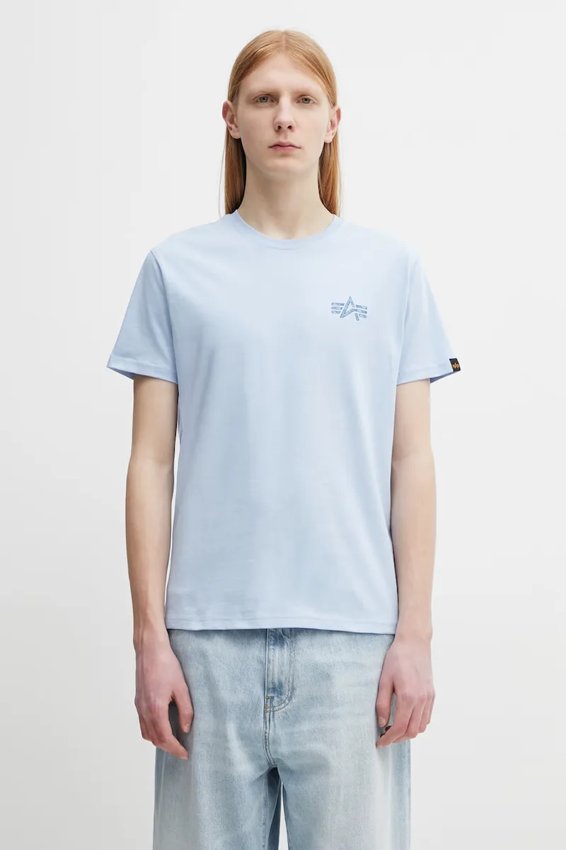Alpha Industries t-shirt ανδρικό βαμβακερό