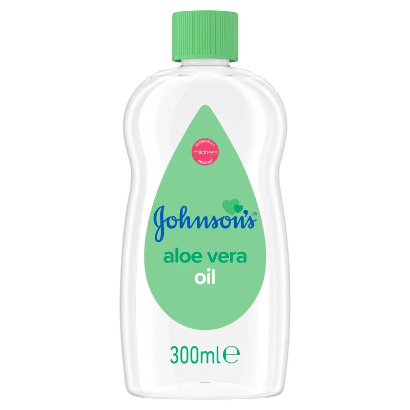Johnson's Baby Aloe Vera Oil Ενυδατικό Λάδι 300ml