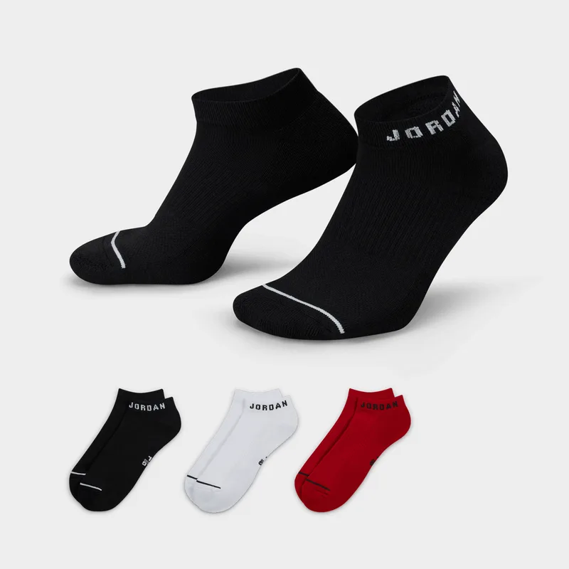 Jordan 3-Pack Everyday No-Show Unisex Κάλτσες (9000162155_20432)