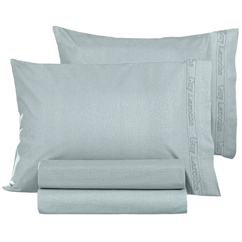 Μαξιλαροθήκες Ζεύγος 50X70 Guy Laroche Color Plus Mint (50x70)