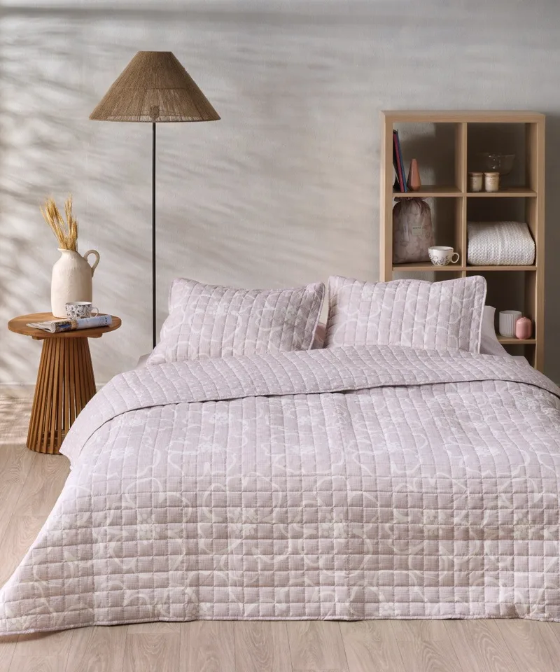 Κουβερλί King Size Kentia Gerani 20 260x240