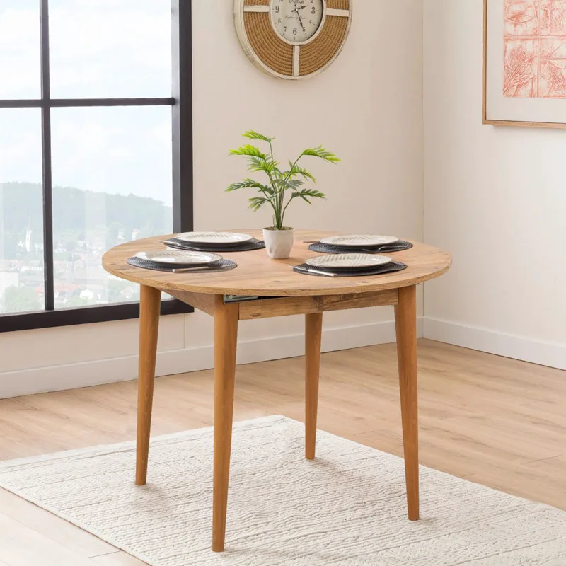 Επεκτεινόμενο Τραπέζι Τραπεζαρίας Vina - Atlantic Pine 869Vel8752 (100x75x100)