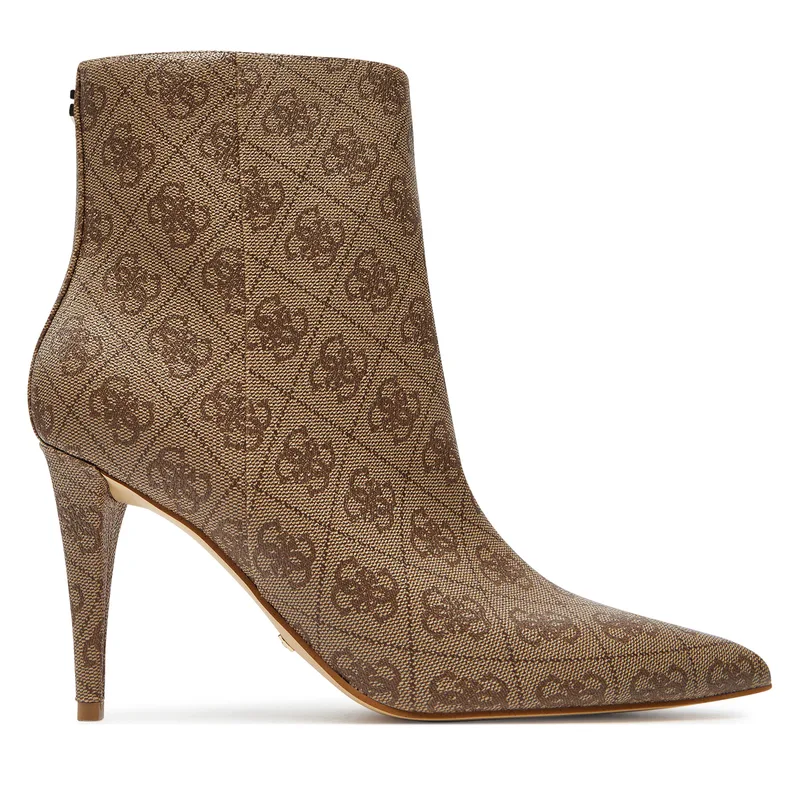 Μποτάκια Guess Slinks2 FLFSK2 FAL10 Μπεζ