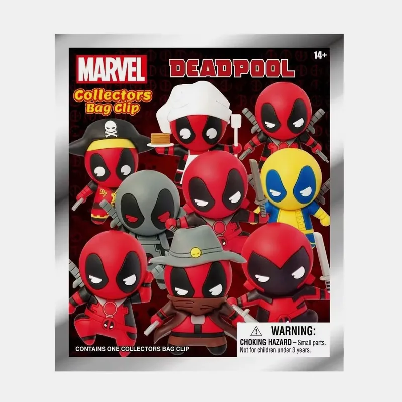Monogram Marvel: Deadpool Φιγούρες Bag Clip Μπρελόκ (9000235417_1523)
