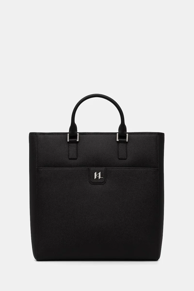 Karl Lagerfeld τσάντα ανδρική δερμάτινη K/MONOGRAM