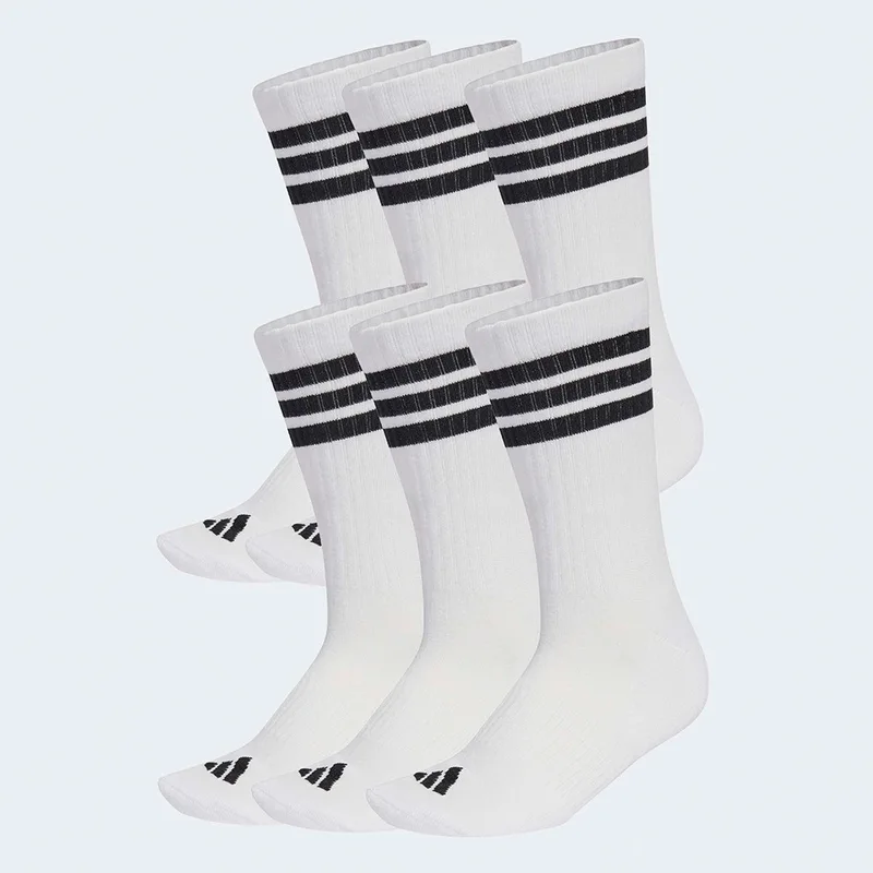 adidas 3-Stripes Essentials Cushioned Crw Socks6P (9000264973_50830)