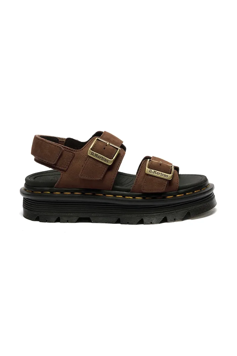 Dr. Martens σανδάλια πλατφόρμας Γυναικεία nubuck ZebZag Sandal
