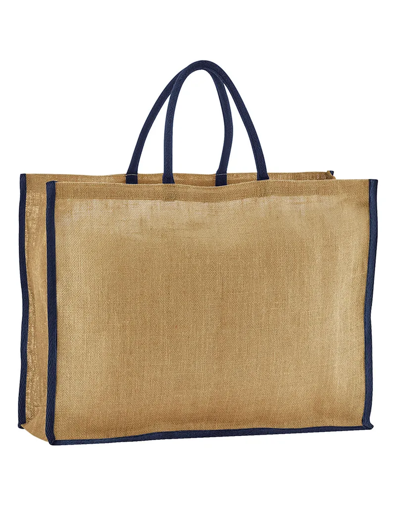 Market Shopper Jute Westford Mill W475 Natural/Navy