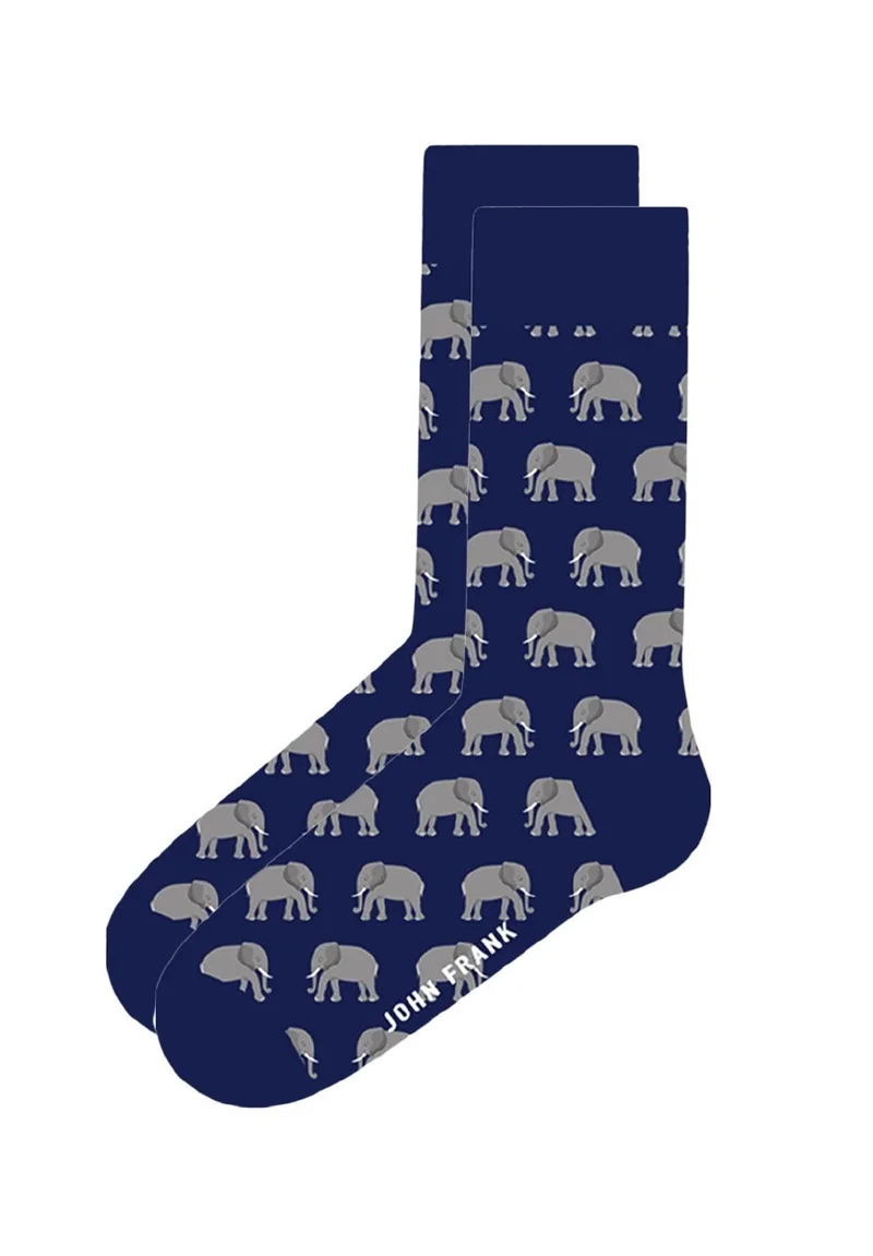 ΑΝΔΡΙΚΗ ΚΑΛΤΣΑ JOHN FRANK ELEPHANTS JFLSCOOL51 ΜΠΛΕ Μπλε