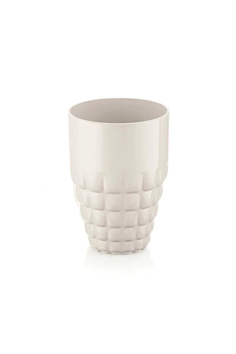 Guzzini ποτήρι ψηλό με ανάγλυφο σχέδιο "Tiffany" 9 x 13 cm - 8008392333647
