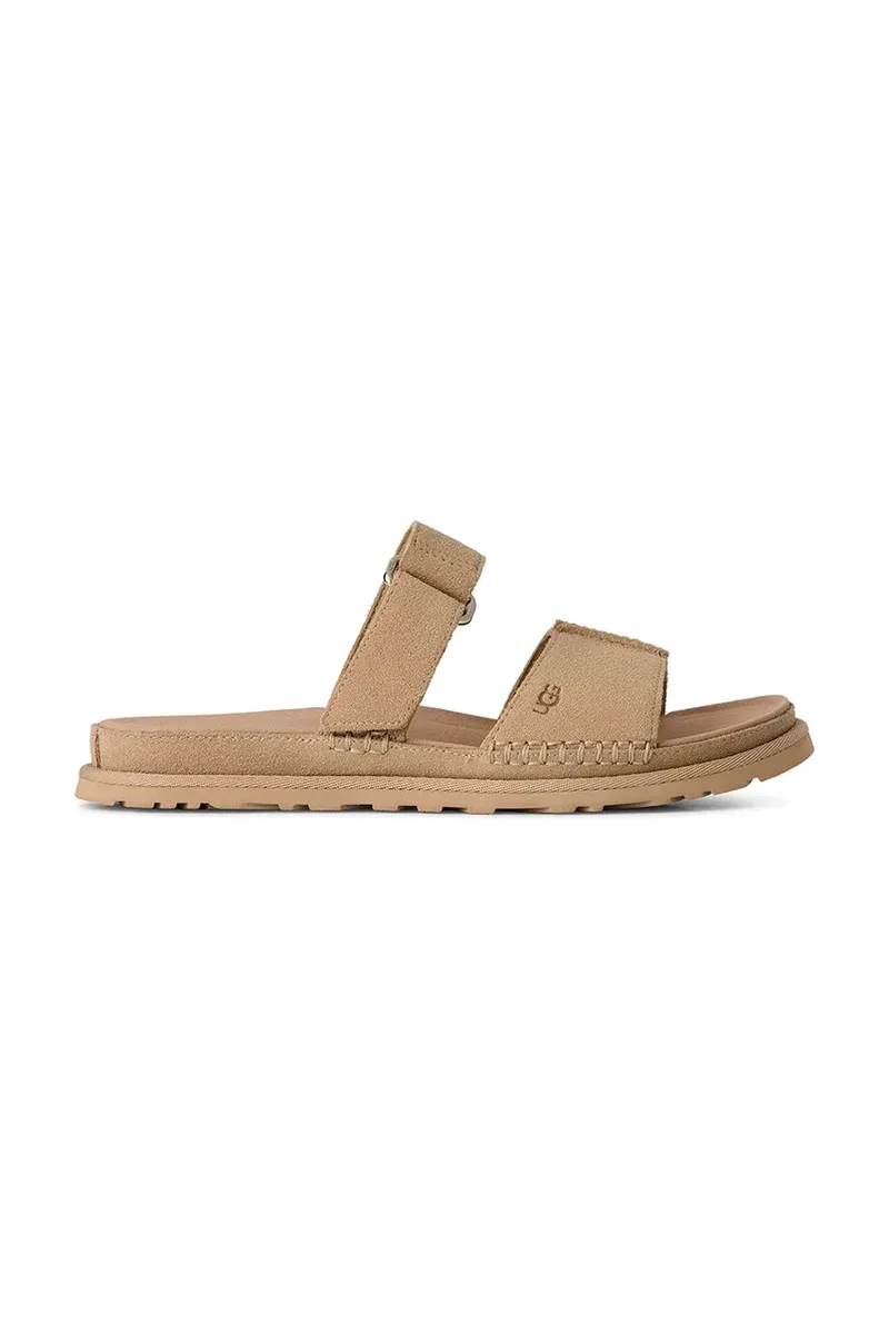 Παντόφλες σουέτ UGG W Goldengaze Slide