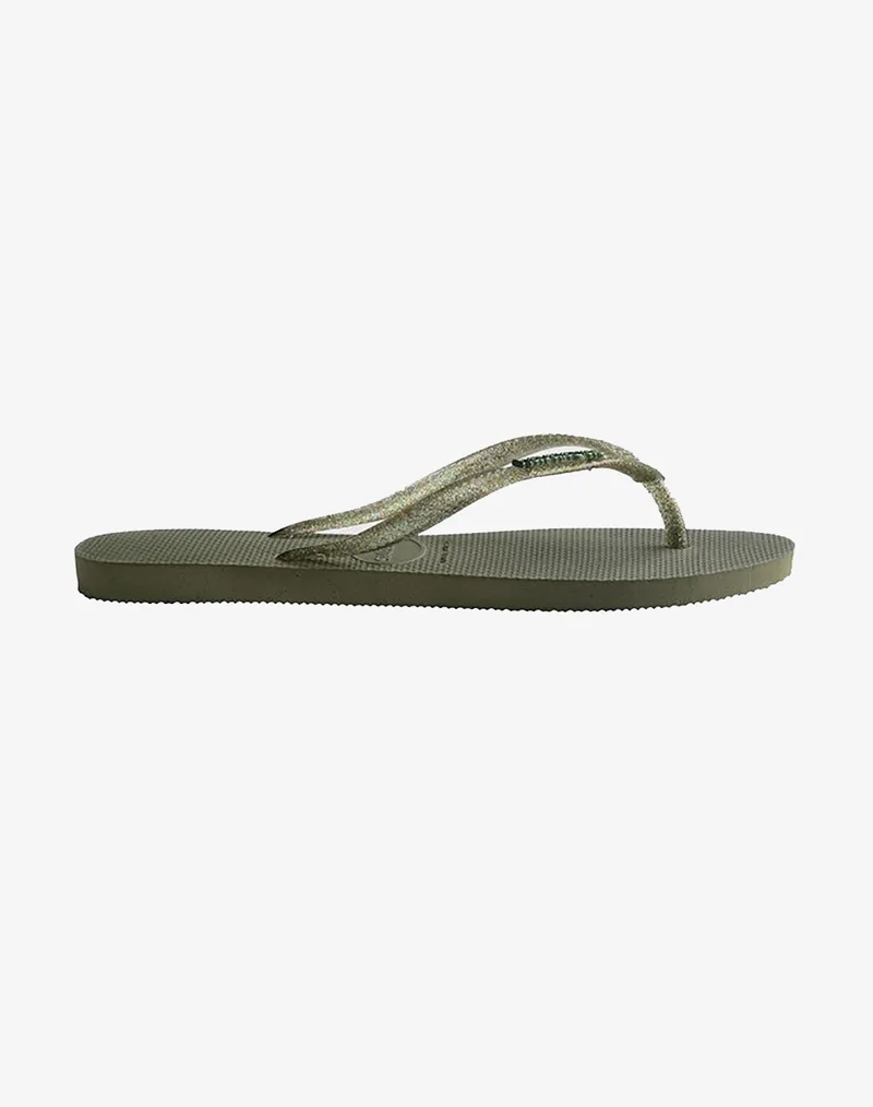 HAVAIANAS HAV. SLIM LOGO METALLIC 4119875-0869 DarkGreen