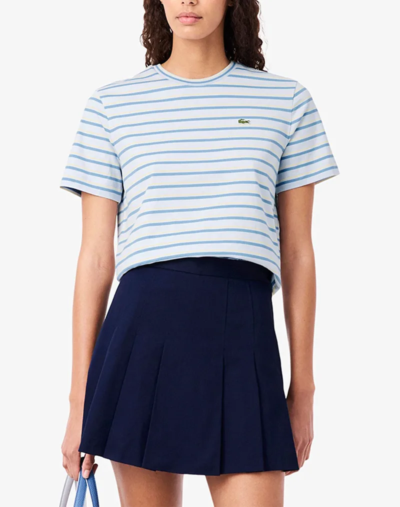 LACOSTE ΜΠΛΟΥΖΑ ΚΜ TEE-SHIRT SS 3TF7574-4BI LightBlue