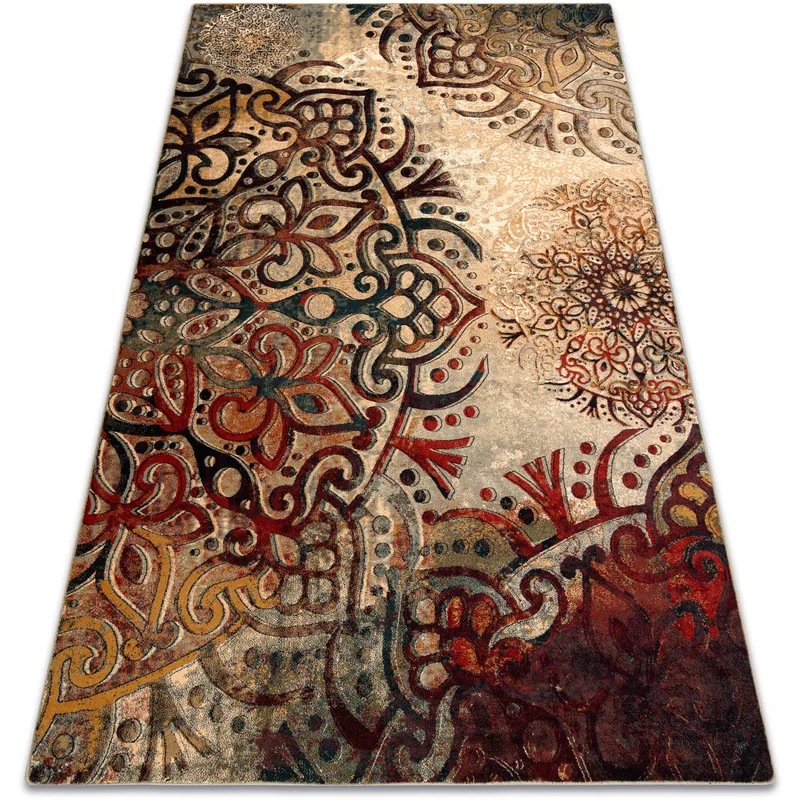Χαλιά Rugsx Μαλλί χαλί POLONIA Boho ροζέτα κό 300x400 cm