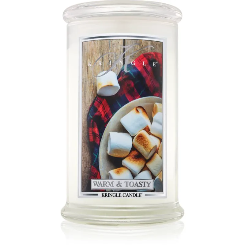 Kringle Candle Warm & Toasty αρωματικό κερί 624 γρ