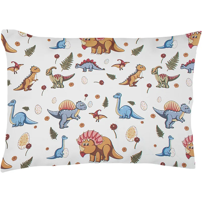 Βρεφική Μαξιλαροθήκη 35x45 Dimcol Dinosaur 519 Blue