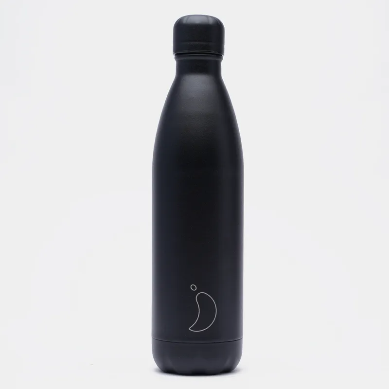 Chilly's All Black Original Μπουκάλι Θερμός 750ml (9000021675_19487)