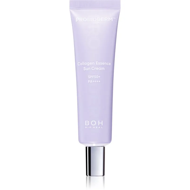 BIOHEAL BOH Probioderm Collagen Essence Sun Cream αντηλιακή κρέμα για πρόσωπο με αντιρυτιδική επίδραση SPF 50+ 50 ml