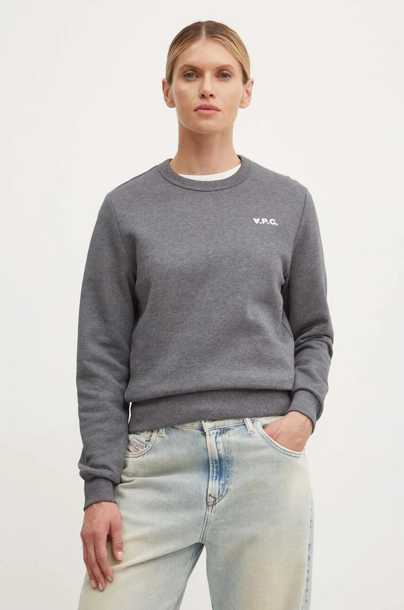 Βαμβακερή μπλούζα A.P.C. sweat boxy petit vpc