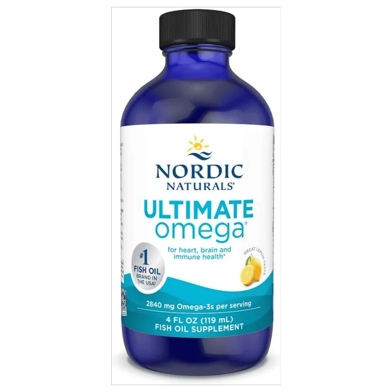 Nordic Naturals Ultimate Omega Lemon Liquid 2840mg 119ml