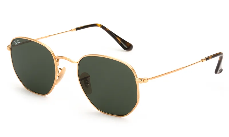 RAY BAN ΓΥΑΛΙΑ ΗΛΙΟΥ RAY BAN HEXAGONAL 3548N 001 5121 3548N Χρυσό