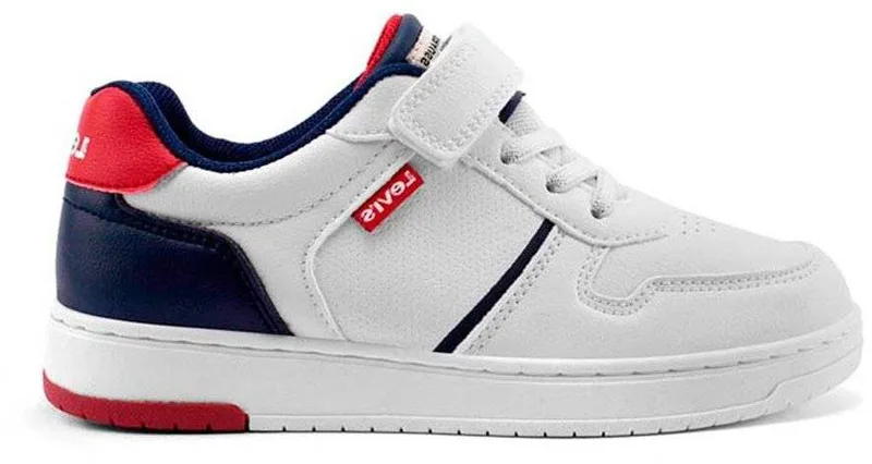 ΠΑΠΟΥΤΣΙΑ LEVI'S KICK VIRV0070S ΛΕΥΚΟ/ΜΑΥΡΟ (EU:31)