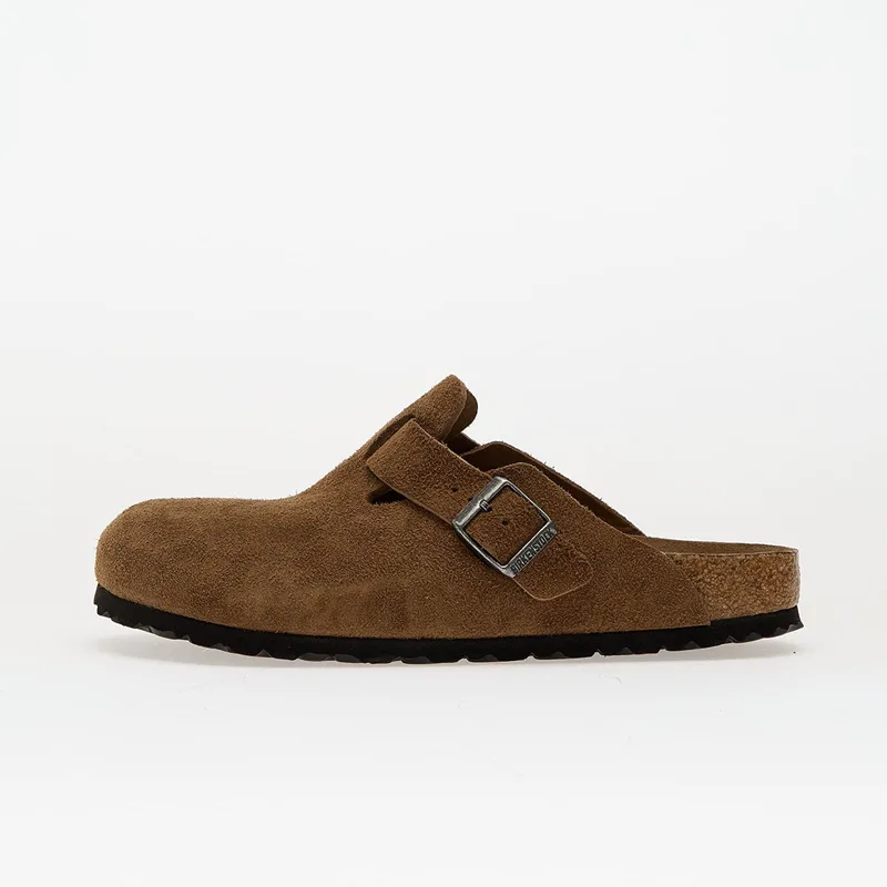 Sneakers Birkenstock Boston Soft Footbed Suede Leather Dark Tea Tonal Fb EUR 41