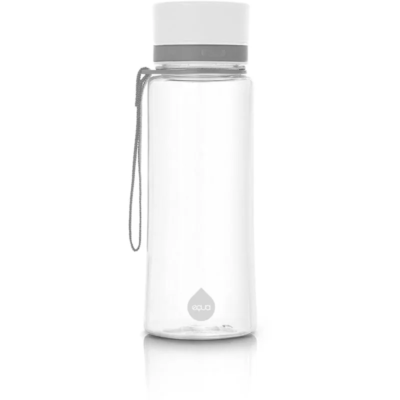 Equa Plain μπουκάλι νερού χρώμα White 600 ml