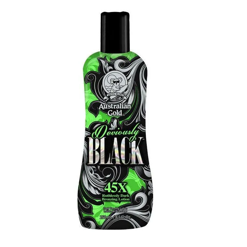 Australian Χρυσό Tanning Lotion 45X Deviously Black 250ml- Λοσιόν για έντονο μαύρισμα
