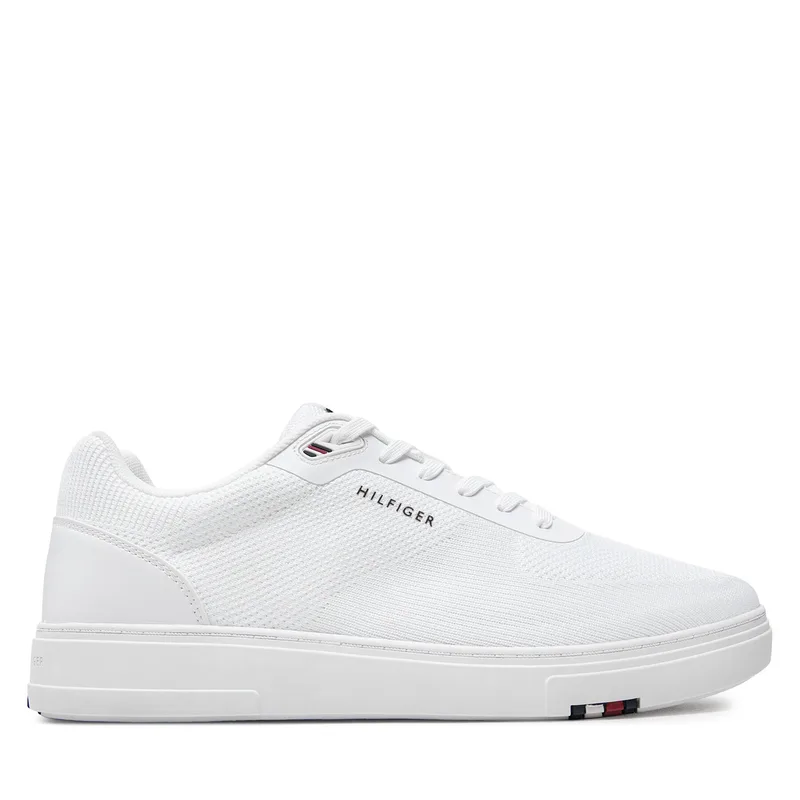 Αθλητικά Tommy Hilfiger Modern Cup Knit Rwb FM0FM04942 Λευκό