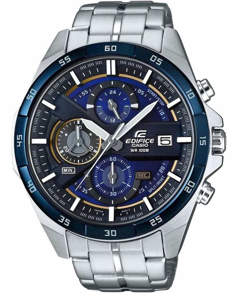 CASIO Edifice Chrono - EFR-556DB-2AVUEF, Silver case with Stainless Steel Bracelet