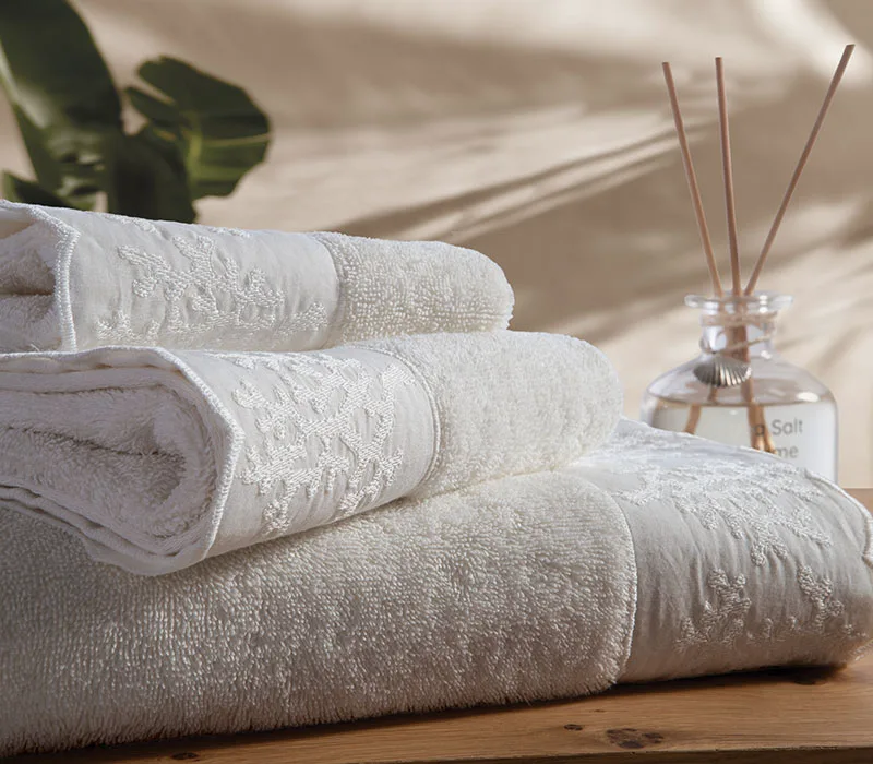 Πετσέτες Μπάνιου (Σετ) Nef-Nef Homeware Serenity Calma Natural