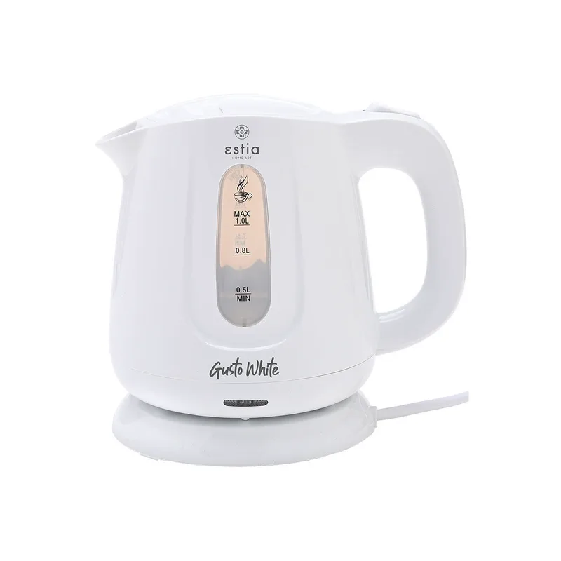 ESTIA ΒΡΑΣΤΗΡΑΣ GUSTO WHITE ΠΛΑΣΤΙΚΟΣ 1lt 1100W 06-17224