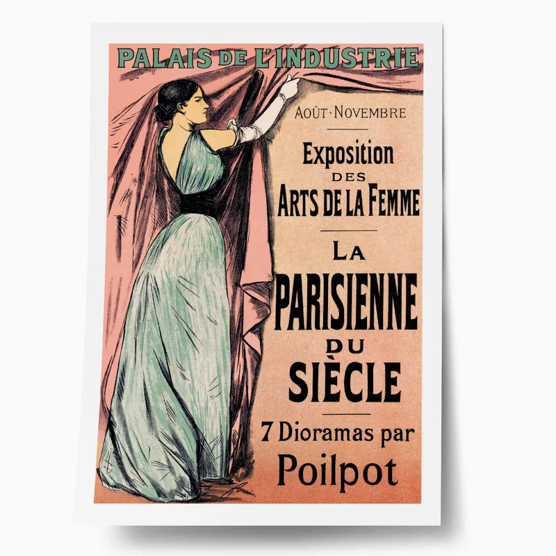 Πόστερ 1892 EXHIBITION OF THE ARTS OF WOMEN