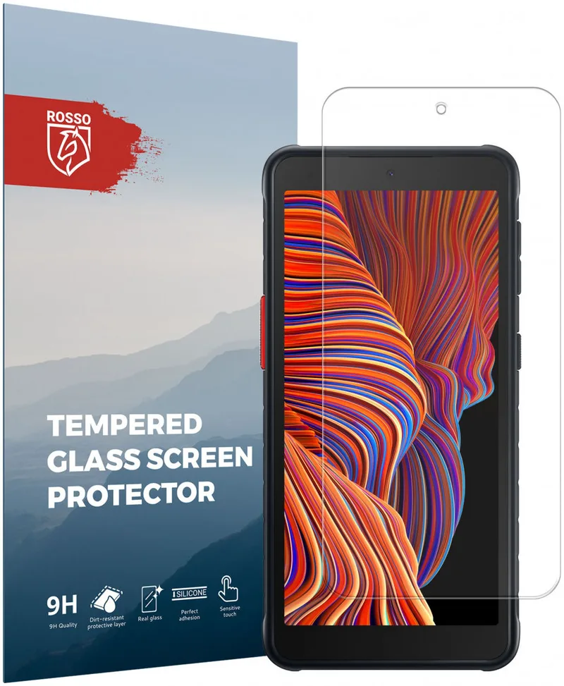 Κόκκινο Tempered Glass - Αντιχαρακτικό Προστατευτικό Γυαλί Οθόνης Samsung Galaxy Xcover 5 - Clear (8719246355615)
