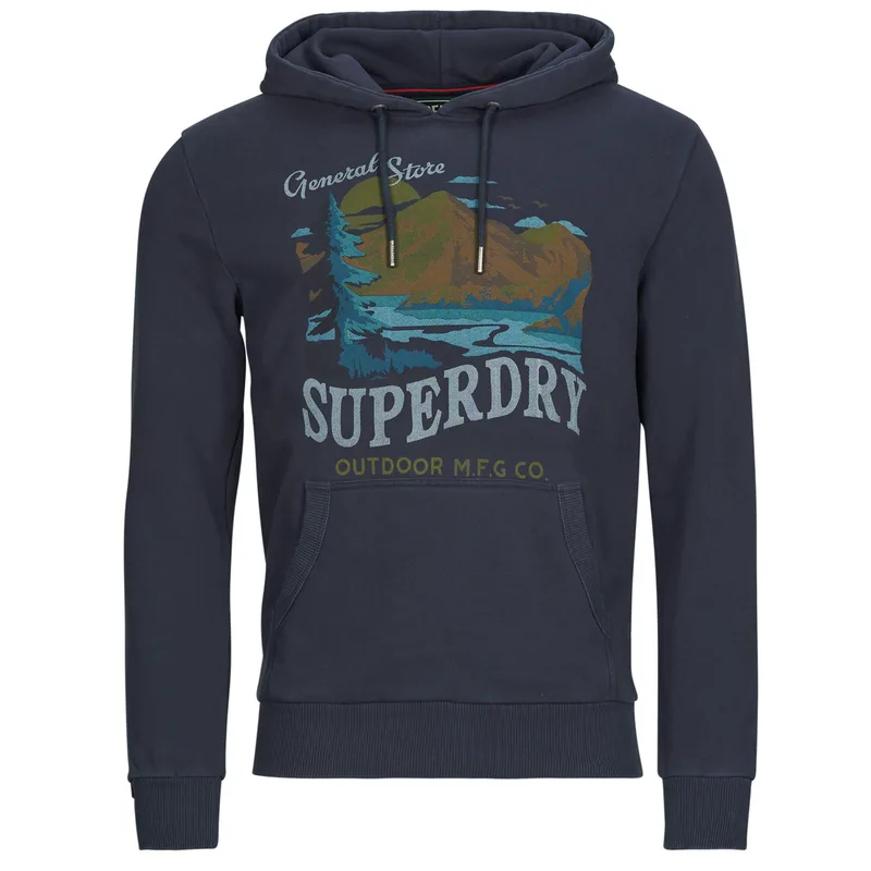 T-shirt με κουκούλα Superdry Outdoors Mountain Rlxd Hood
