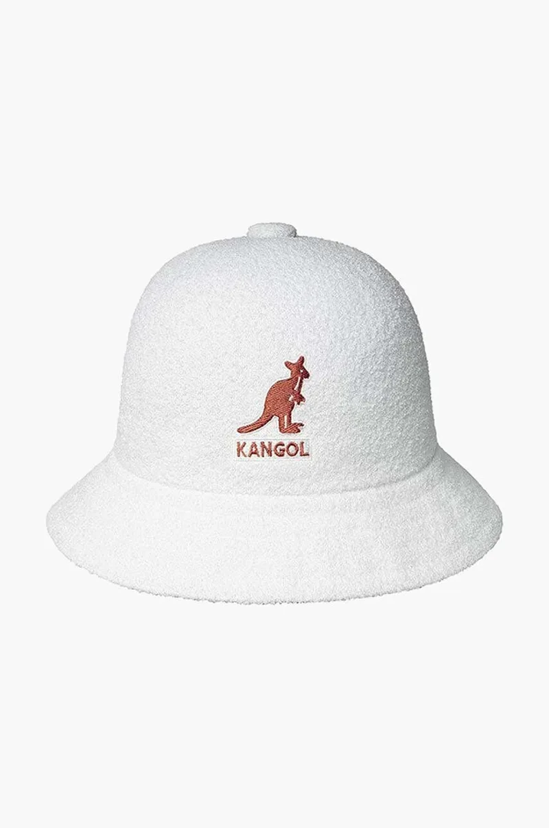 Καπέλο Kangol Kapelusz Kangol Big Logo Casual K3407 WHITE