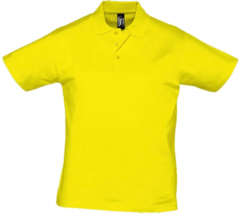 Ανδρικό πόλο Prescott Men SOLS 11377 Lemon