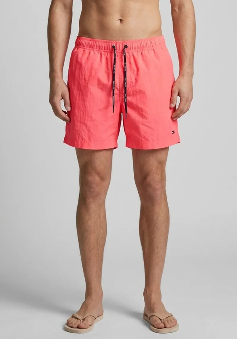 Tommy Hilfiger Μαγιο Flag - 0P87872938 655 Neon Πορτοκαλί