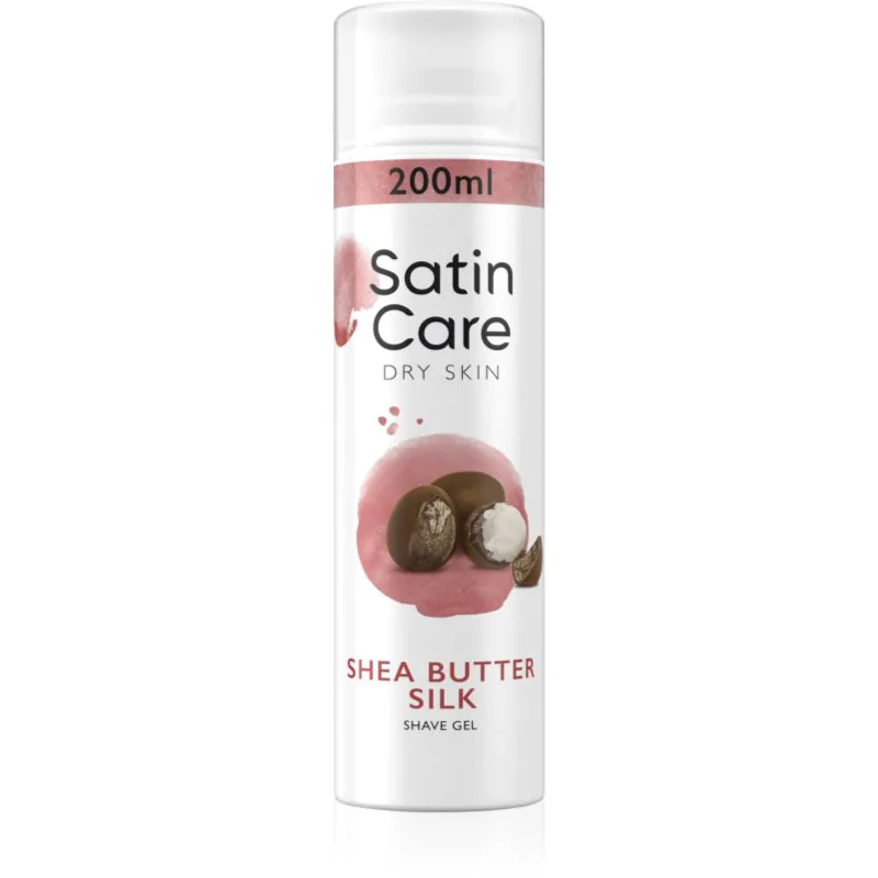 Gillette Satin Care τζελ ξυρίσματος για γυναίκες Shea Butter 200 ml