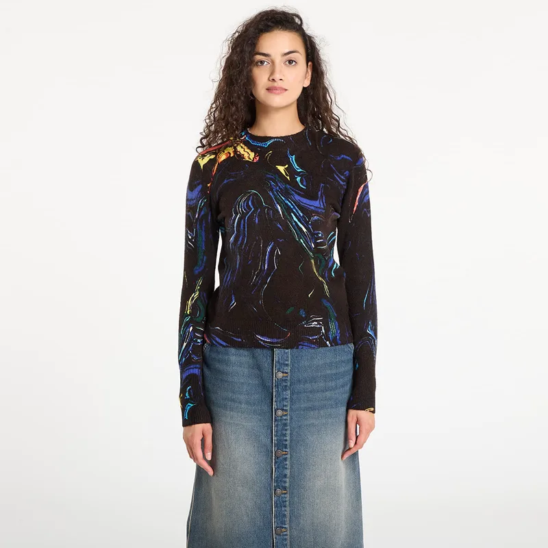 Πουλόβερ Desigual Butterfly Christian Lacroix Sweater Black S