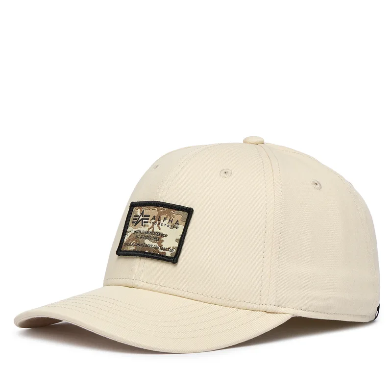 Καπέλο Jockey Alpha Industries Crew Camo 156903 Εκρού