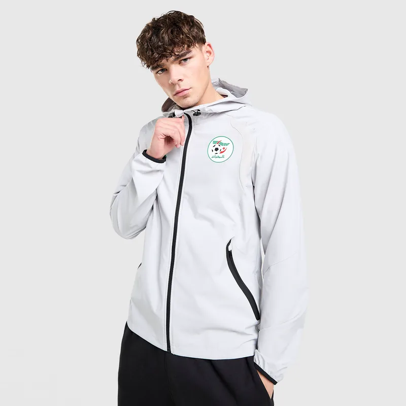 adidas Εθνική Αλγερίας Tiro Tech Full Zip Ανδρικό Αντιανεμικό Μπουφάν (9000264172_66168)