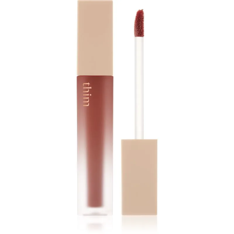thim Sheer Matte Liquid Lip Υγρό ματ κραγιόν απόχρωση 01 Cozy Μπεζ 4 γρ