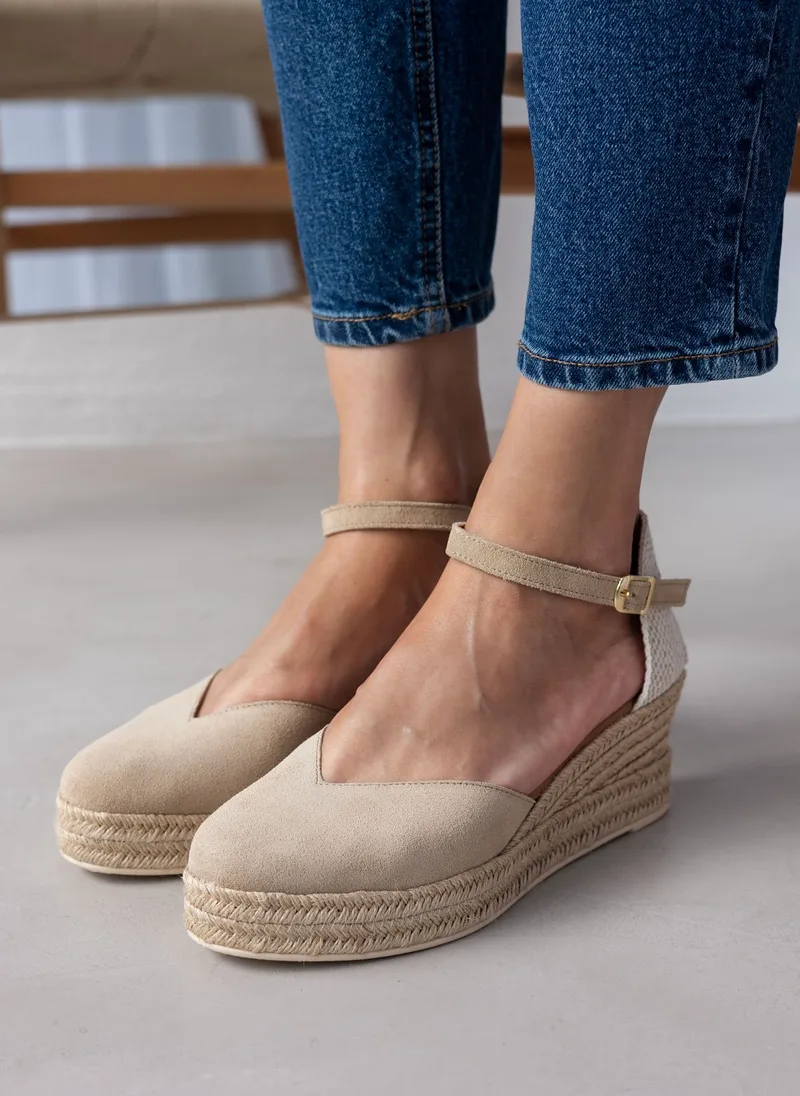 RAGAZZA Platform Espadrilles - 0706 - Μπεζ