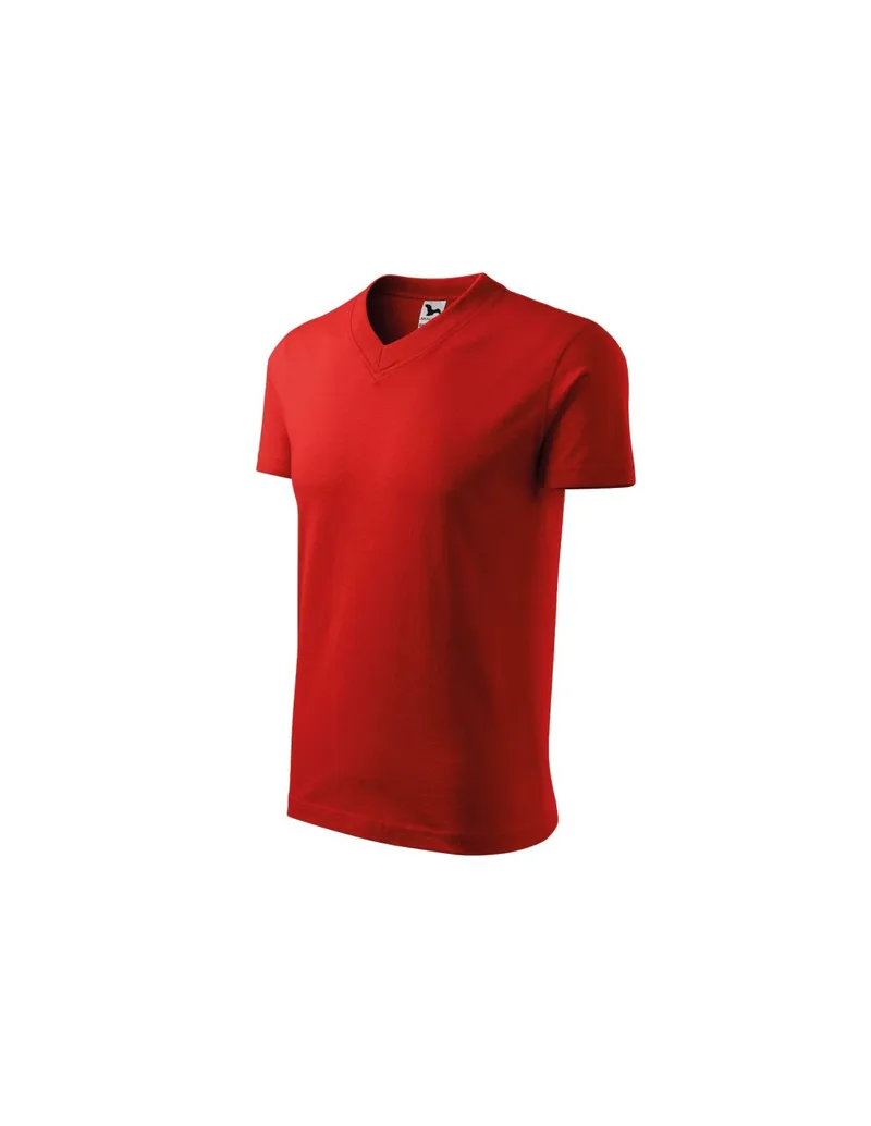 Adler Ανδρικό Διαφημιστικό T-shirt Κοντομάνικο σε Κόκκινο Χρώμα MLI-10207
