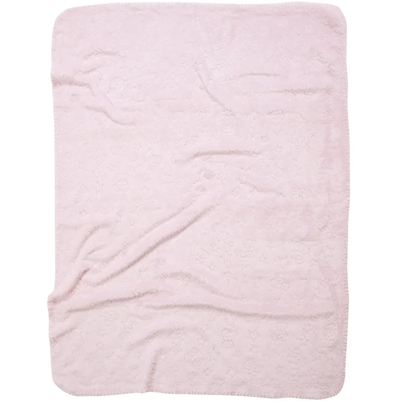 Κουβέρτα Fleece Αγκαλιάς 75x100 Das Home Stars 4904 Ροζ 75x100