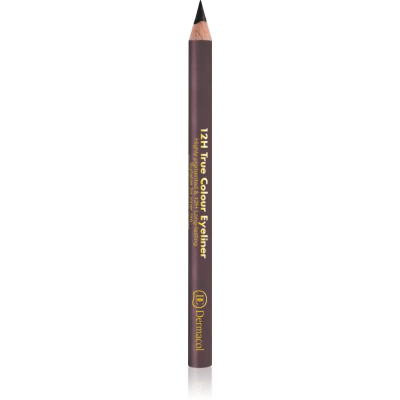 Dermacol True Colour Eyeliner μακράς διαρεκίας μολύβι για τα μάτια απόχρωση 10 4 γρ
